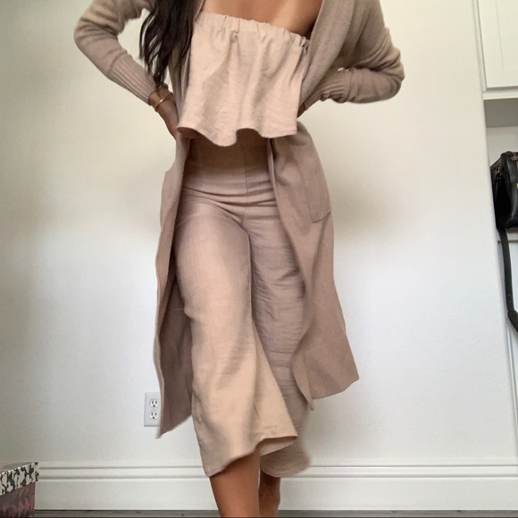 ANGL Tan Jumpsuit - Picture 2 of 9